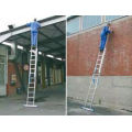 Telescopic Ladders Feature and Industrial Ladders Type 3 section aluminium extension ladder